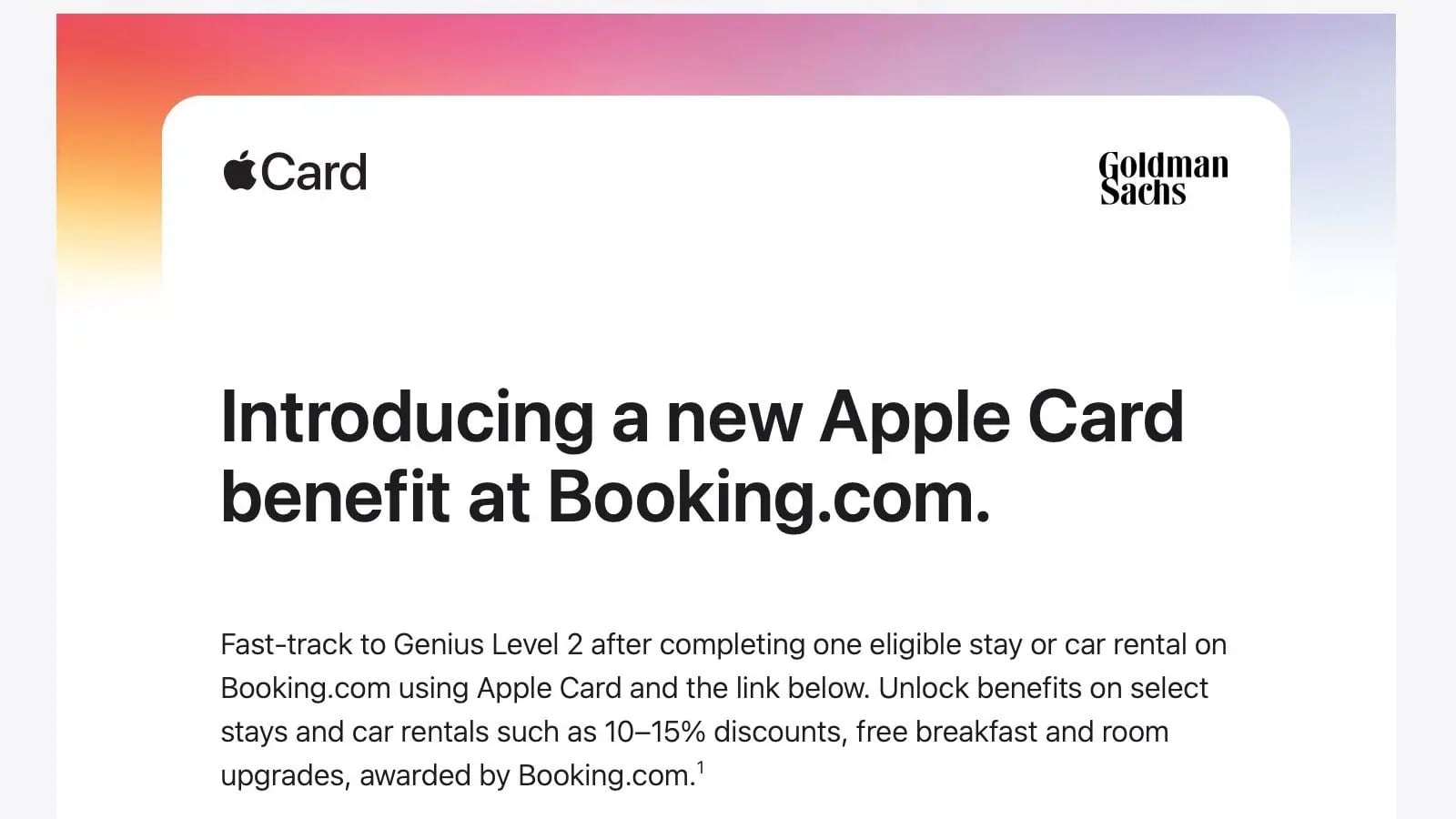 Apple Card Kullanıcılarına Booking.com’da Kolaylık Getiren Yeni Kart Avantajı