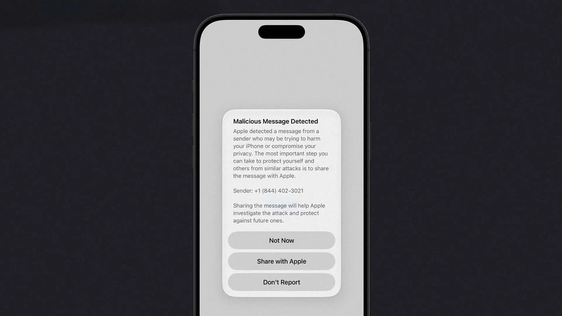 Apple Yeni Savunma Duvarı: Kötü Amaçlı Mesajlara Karşı Alarm Zili Çaldı