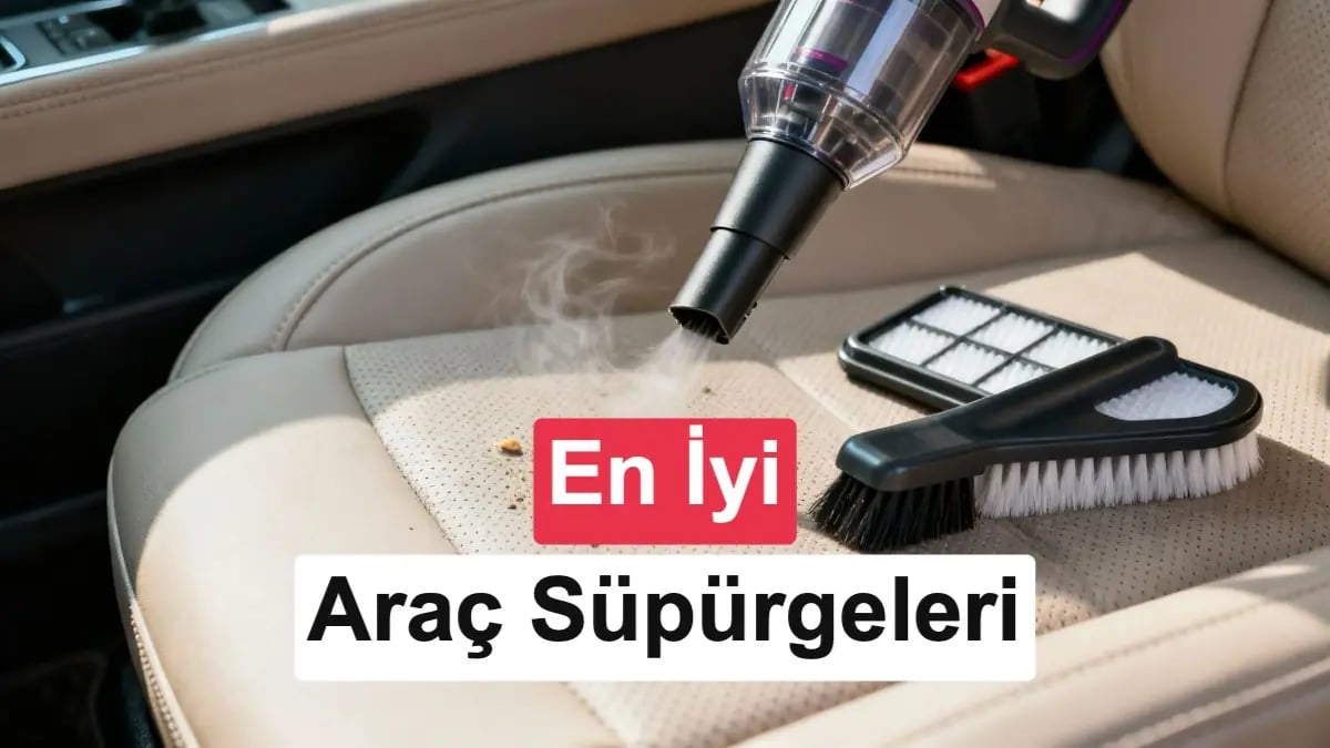 Araba İçi Temizlik Devrimi: En Güçlü Oto Süpürgeler Listesi
