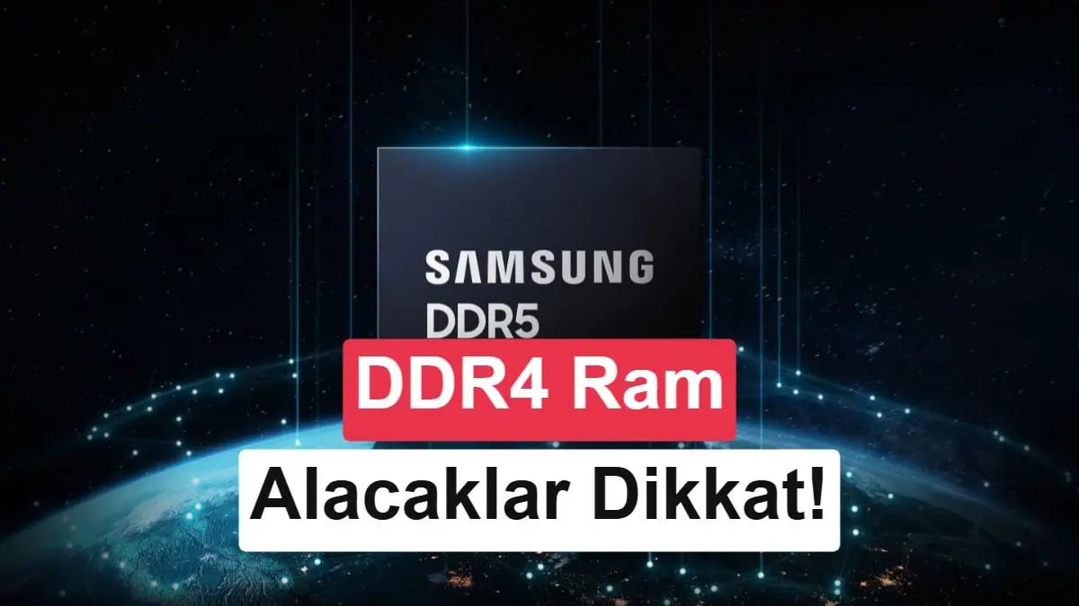 Bellek Pazarına Büyük Darbe: DDR4 Fiyatları Daha Hızlı Yükseliyor