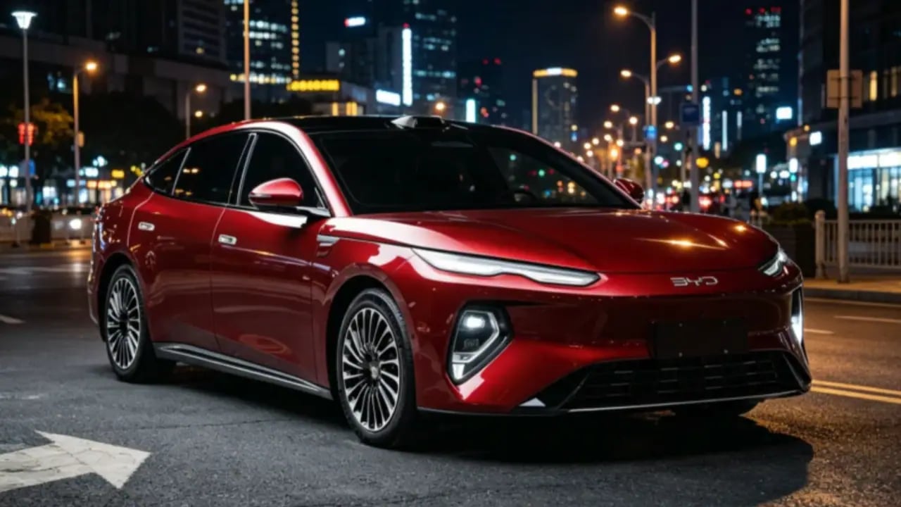 BYD Seal 08 Geldi: Tesla'nın Rakibi Olacak