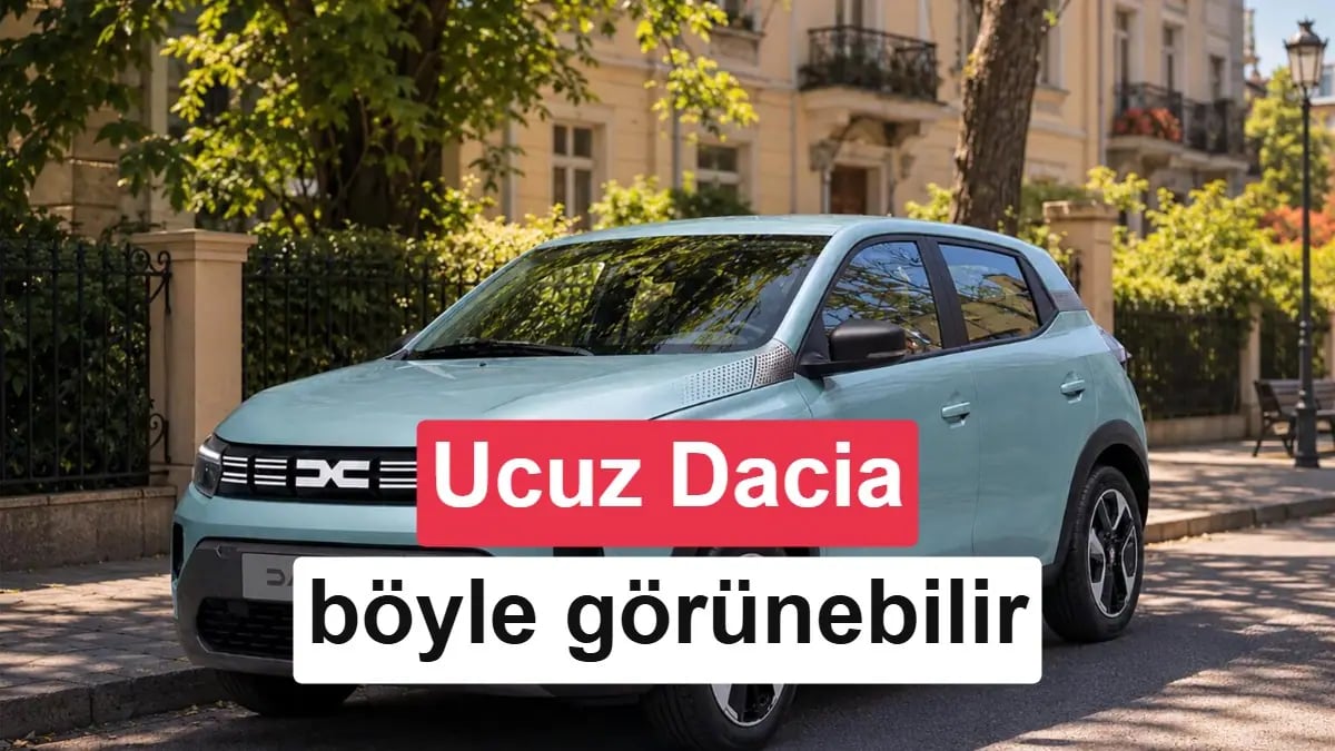 Dacia Spring'e Avrupalı Yüz Geliyor: Yeni Nesil Tasarım Ne Şekilde Olacak?