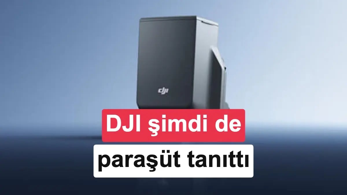 Drone Kazalarına Son: DJI'dan Profesyonel Paraşüt Sistemi
