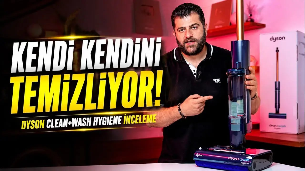 Dyson Clean+Wash ile Halıların Yerini Alacak Islak Temizlik Devrimi