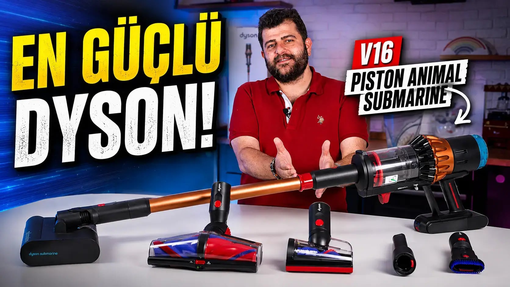 Dyson V16 Piston Submarine: Kablosuz Süpürge Devrimi ve Islak Temizlik Gücü