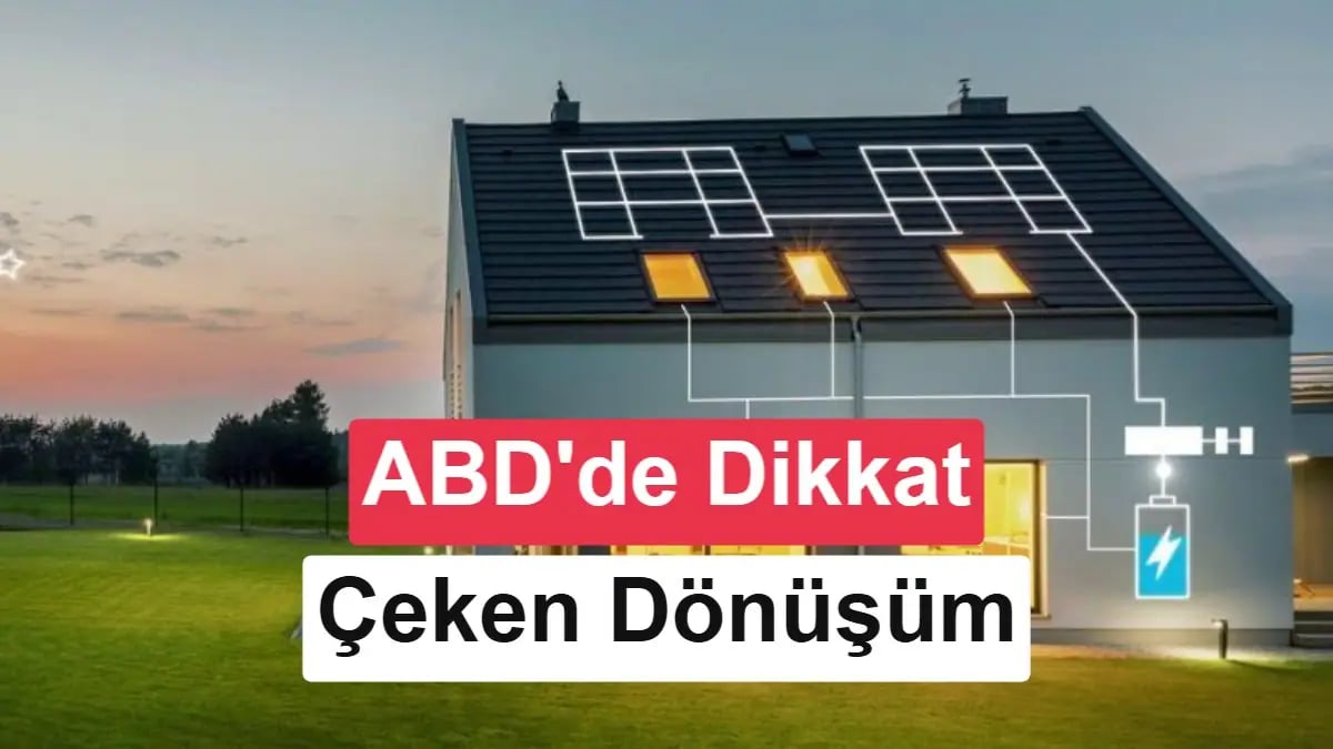 Enerji Devrimi: ABD Evlerinde Batarya Kurulumu Tarihi Rekor Kırdı