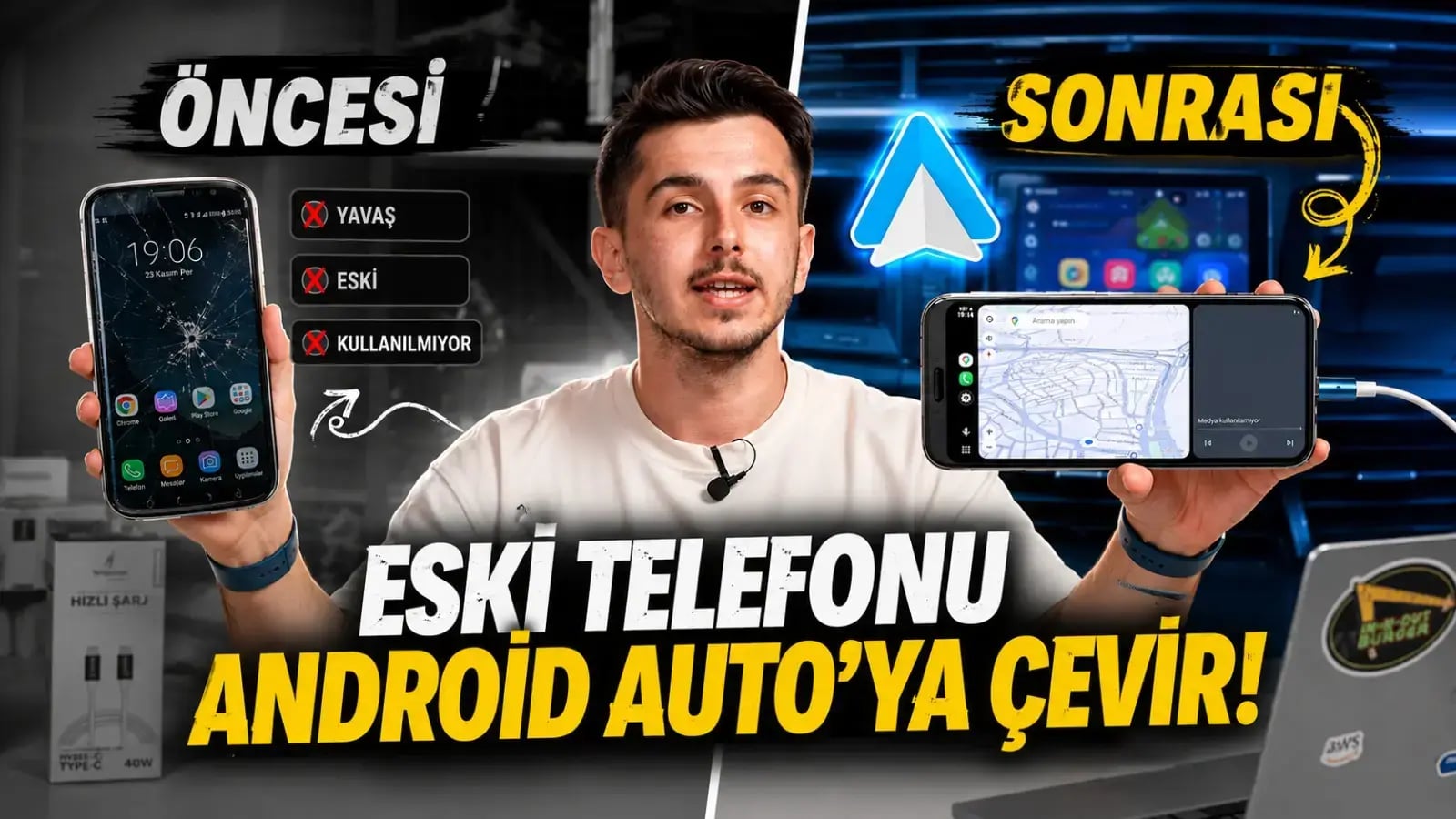 Eski Telefonu Aracın Yeni Ekranı Yapmak Mümkün