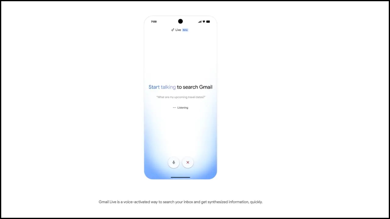 Google'dan Dev Ata Yeni Sesli Dönüşüm: Gmail Artık Sohbet Edebiliyor