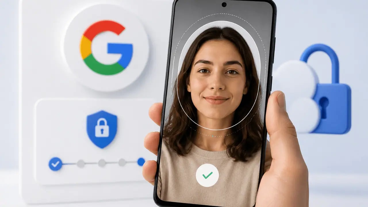 Google Hesap Güvenliği Devrimi: Selfie ile Kimlik Doğrulama Geliyor