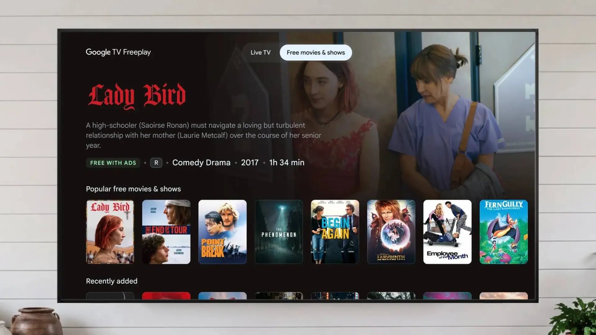 Google TV Freeplay Platformu Kapsamını Katlıyor: 10 Bin Üzerinden Yeni İçerik ve Canlı Kanallar Geliyor
