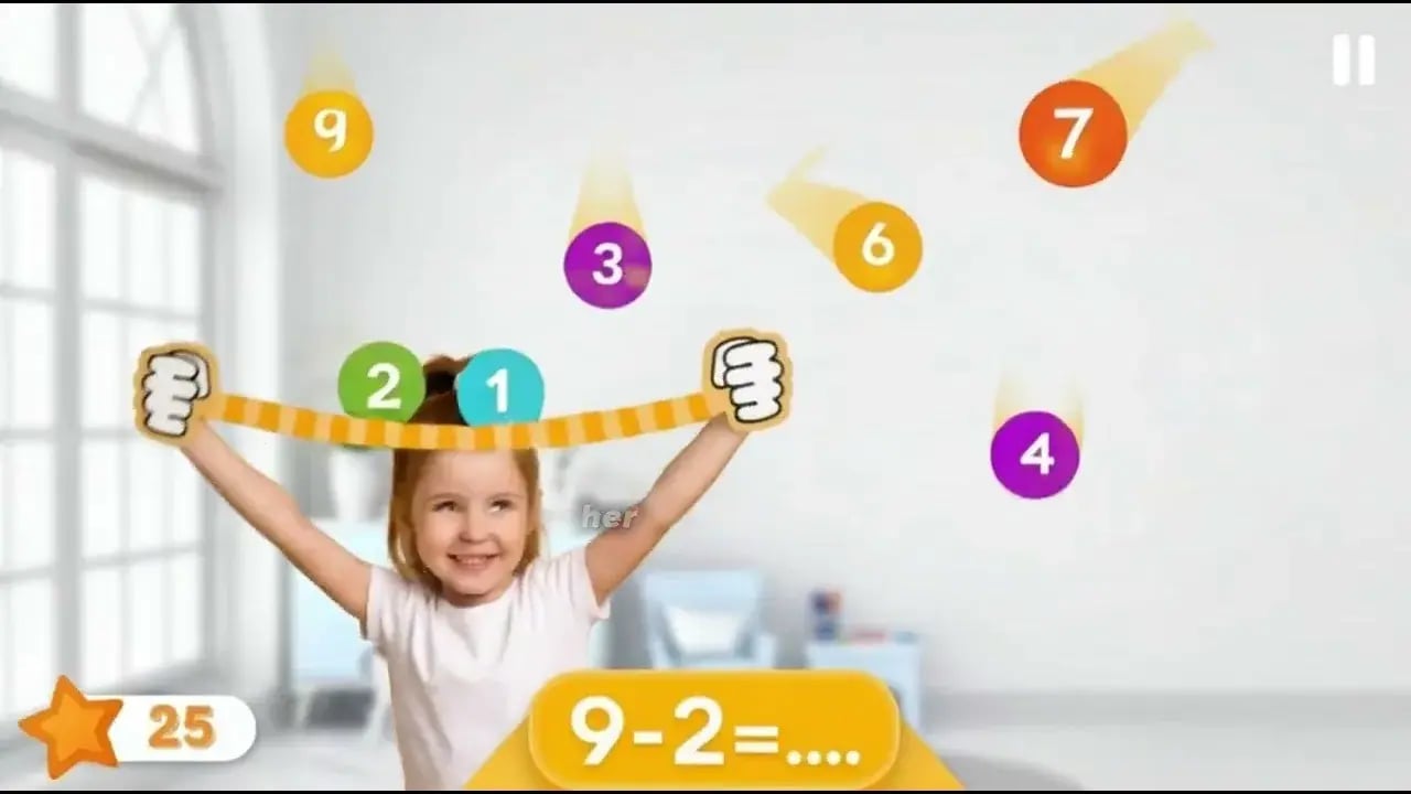 Hoppy Math: Telefon Kamerası Artık Matematik Oyununun Kumandası