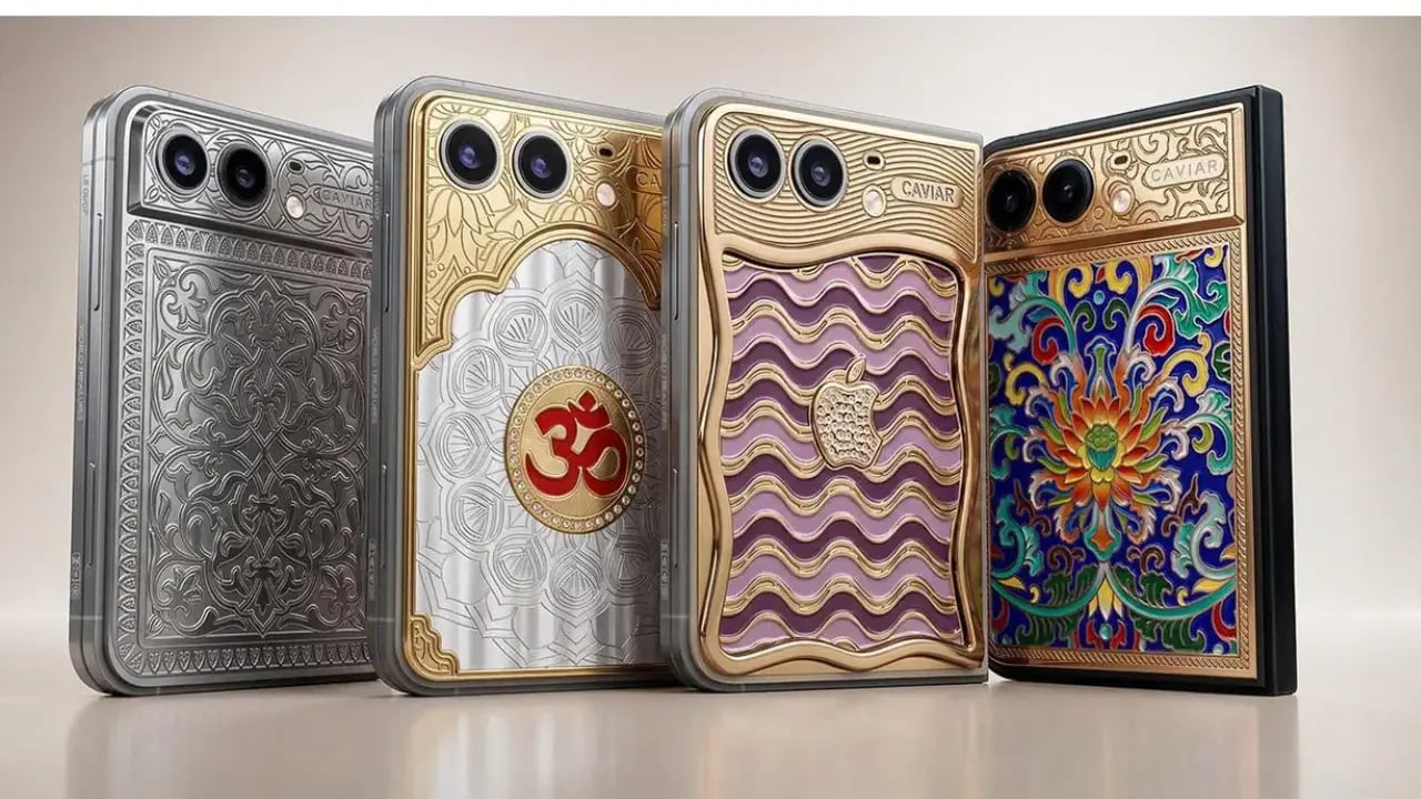 Katlanabilir iPhone Duo, Altın ve Elmasla Lüks Koleksiyona Dönüştü