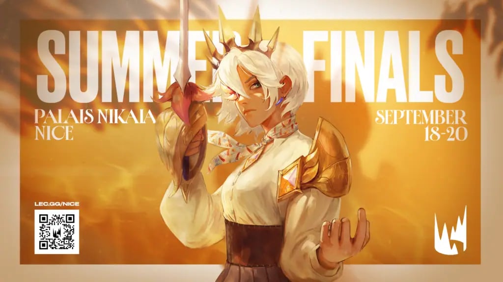 LEC Yaz Finalleri Fransa'da: Esport Heyecanı Nice'te Ateşleyecek