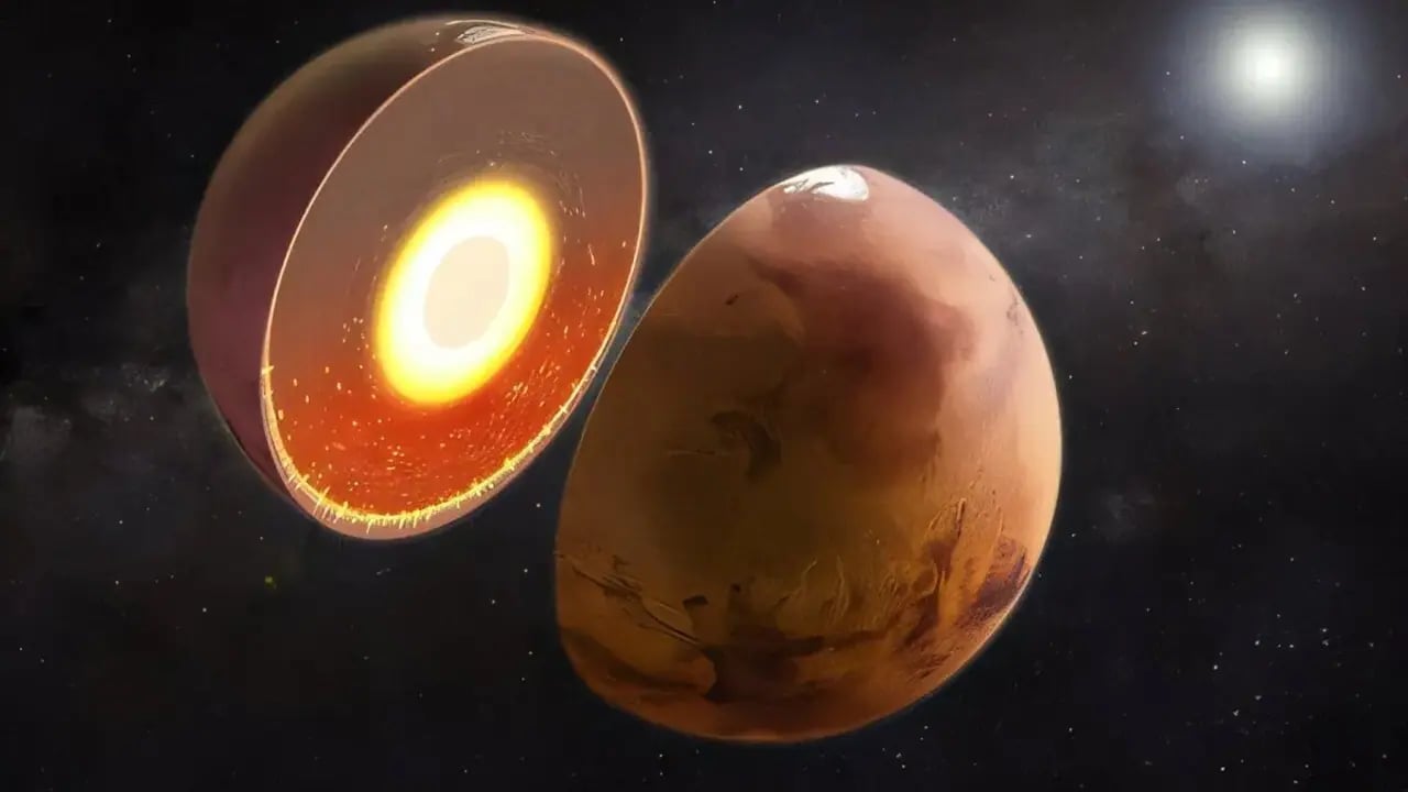 Mars'ın Derinliklerinde Gizli Sıcaklık Uçurumu: İki Yarımküre Arasında 400 Derece Fark