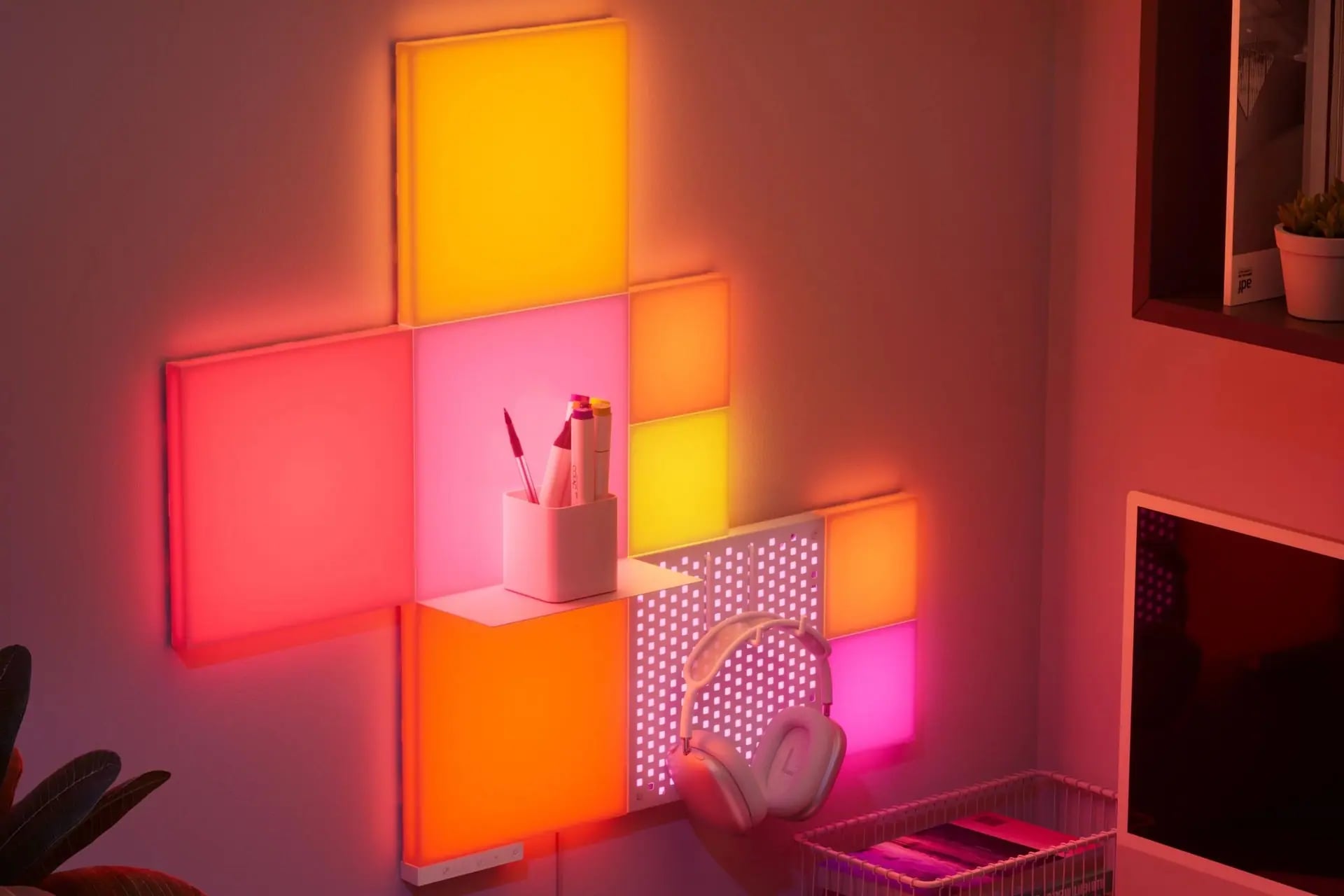 Nanoleaf Blocks ile Oda Dekorasyonuna Işık ve Fonksiyon Katın