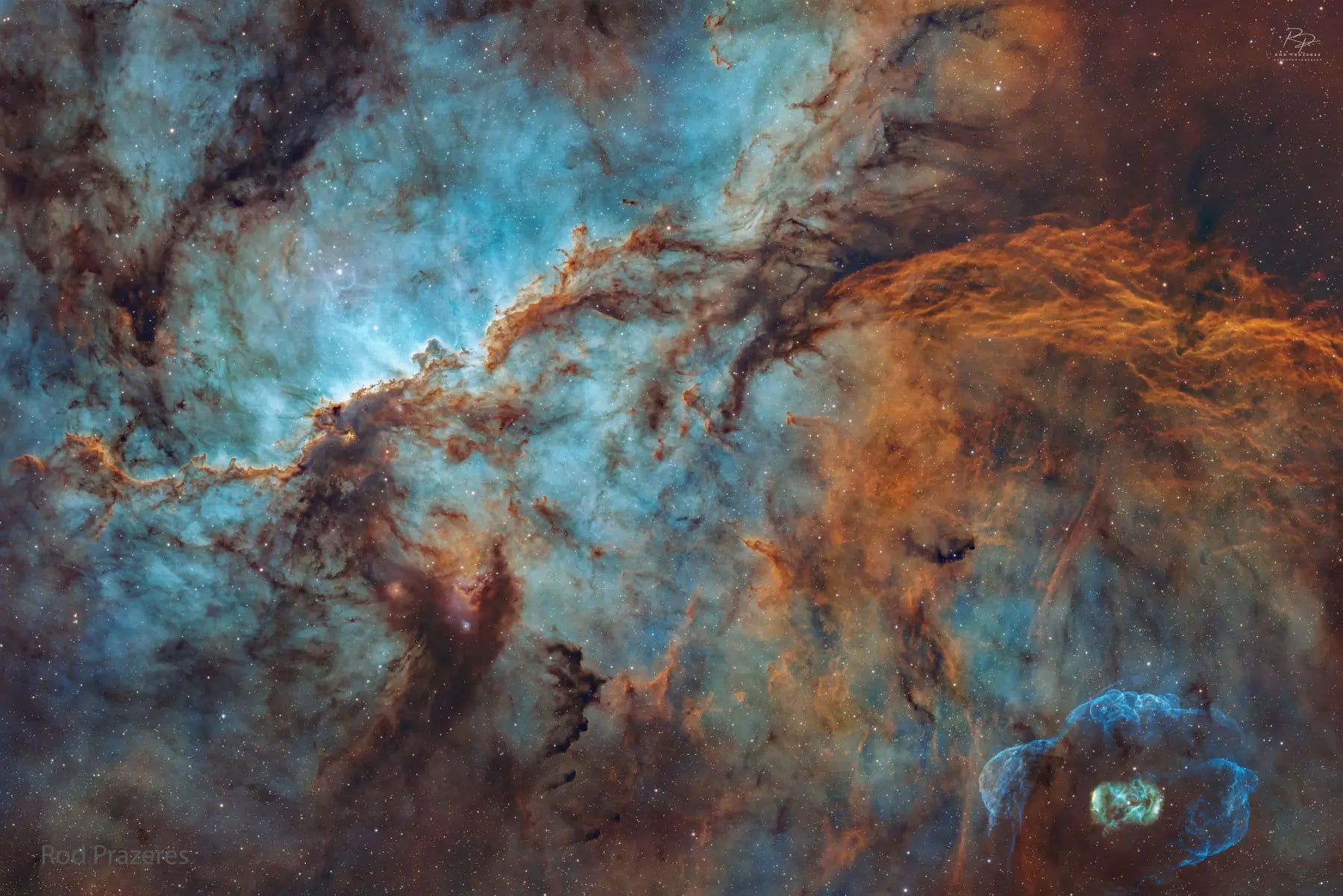 NGC 6188: Uzayın Derinliklerinde Ejderha Savaşları