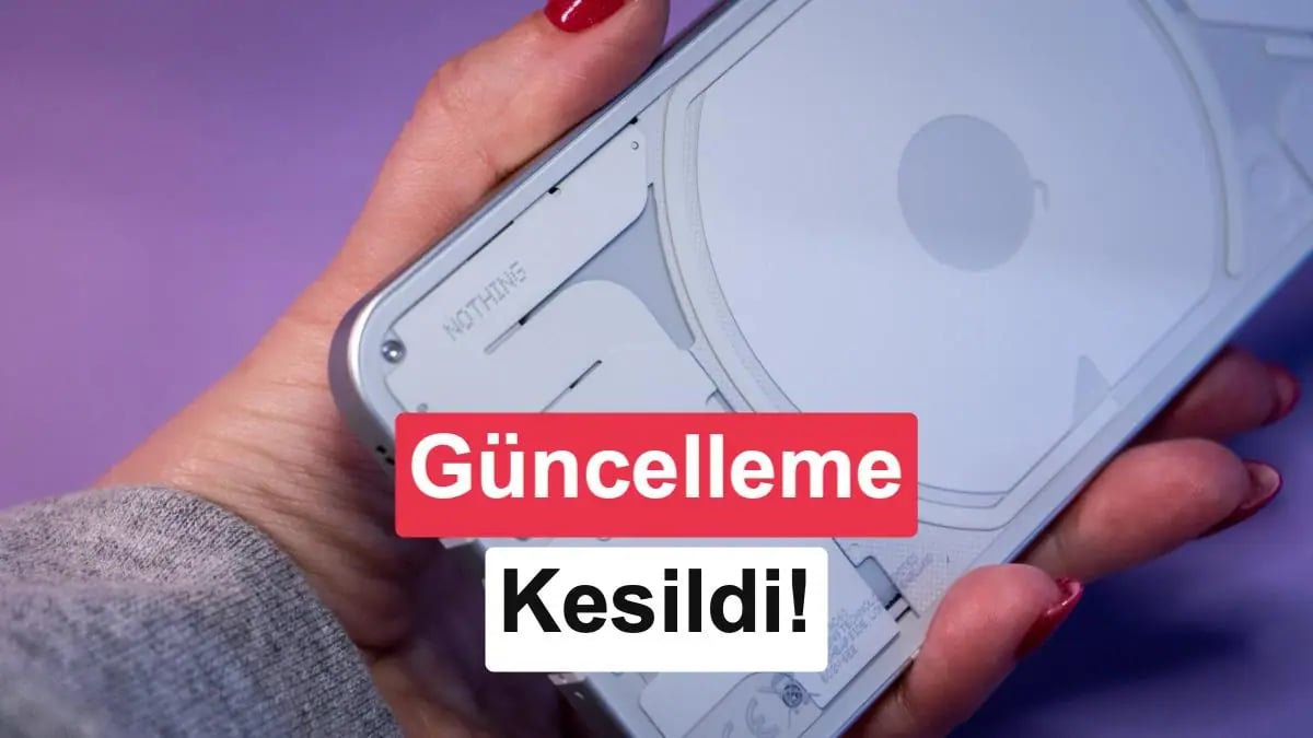 Nothing Phone 1 Sessizliği Başlattı: Yazılım Desteği Resmi Olarak Sona Erdi