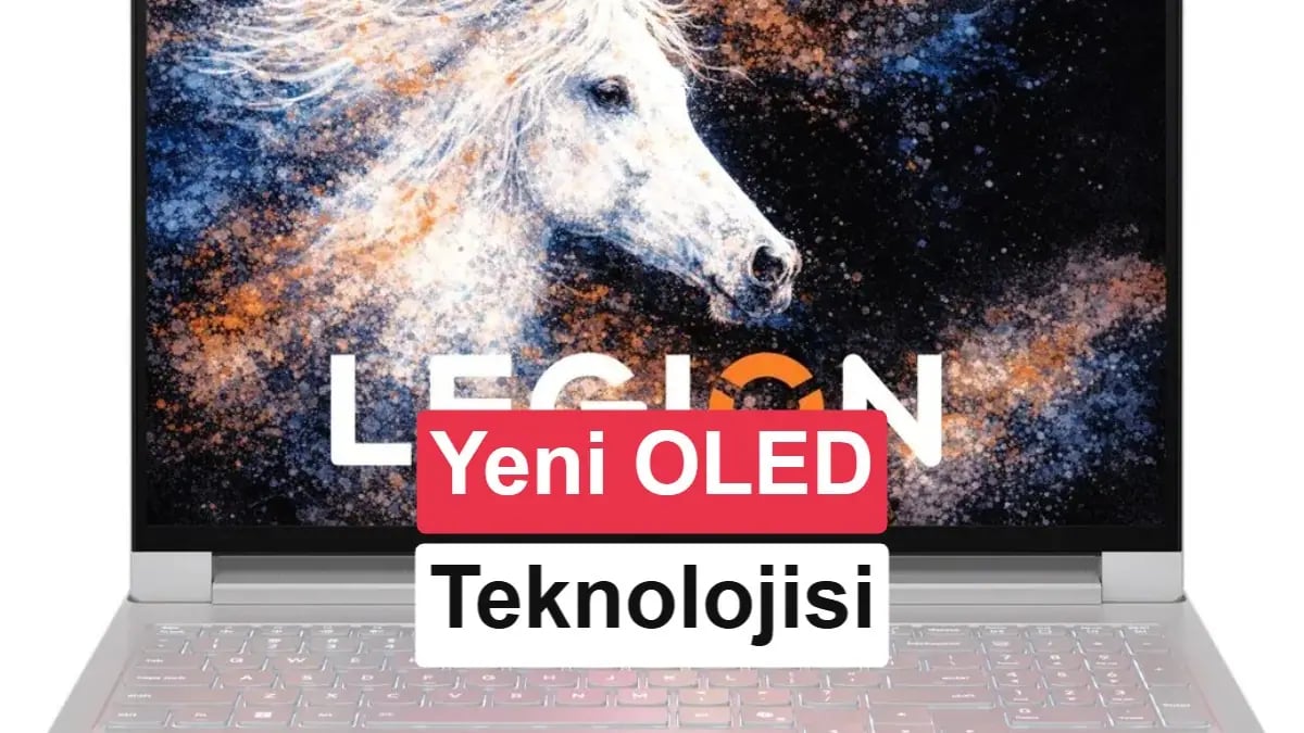 OLED Ekran Devrimi Mürekkep İle Yapılıyor: Lenovo Legion R9000P'den Çığır Açan Adım
