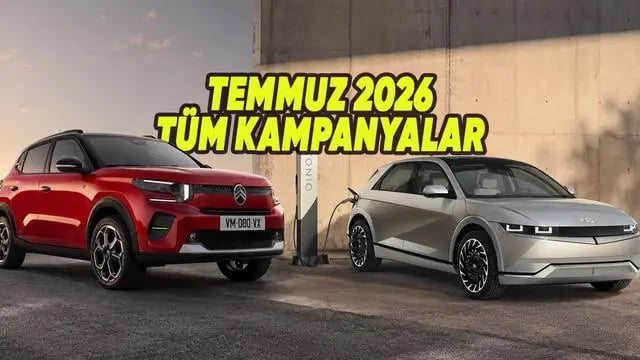 Otomobillerde Temmuz Ateşi: Faizsiz Krediler ve Dev İndirimler