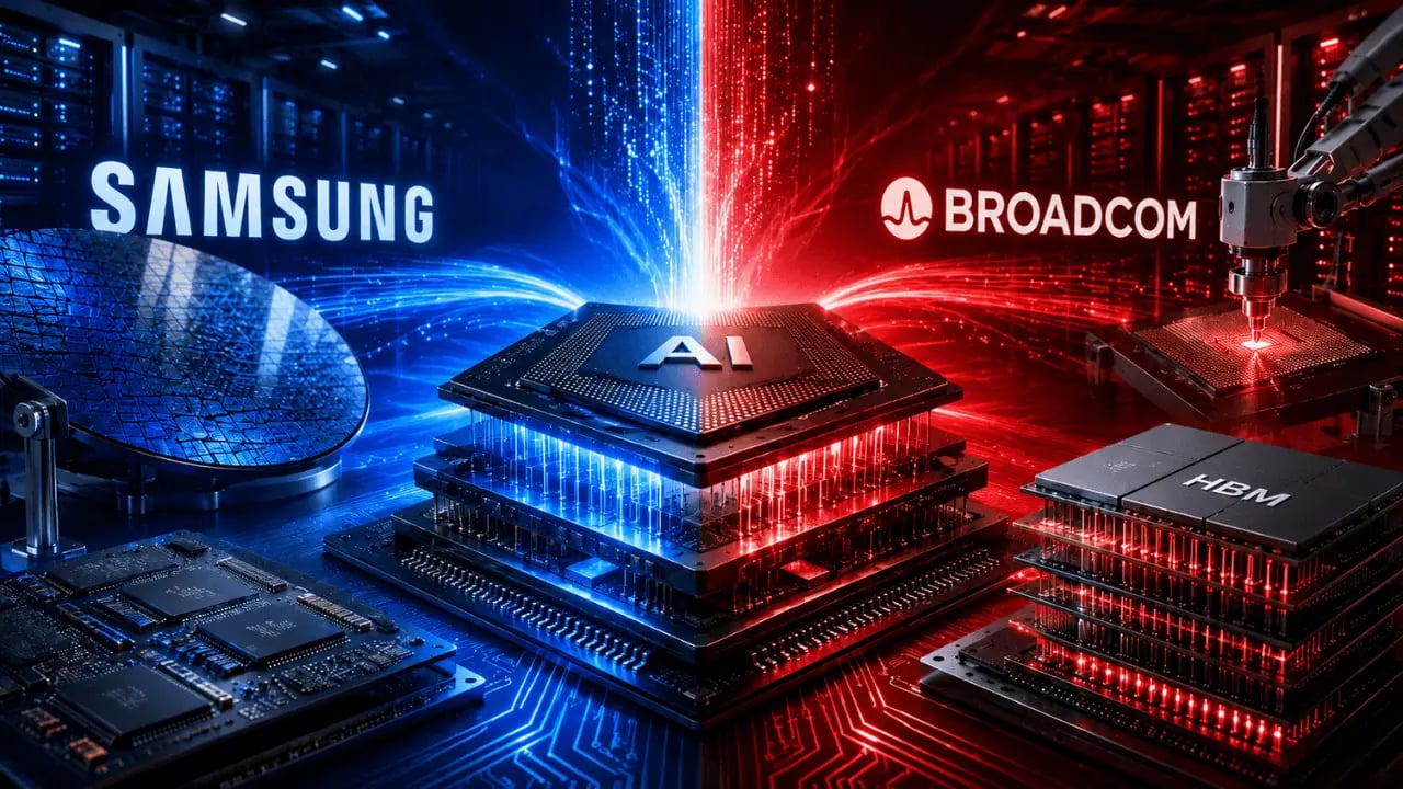 Samsung ve Broadcom Arasında Yapay Zeka Çağının Dev İş Birliği