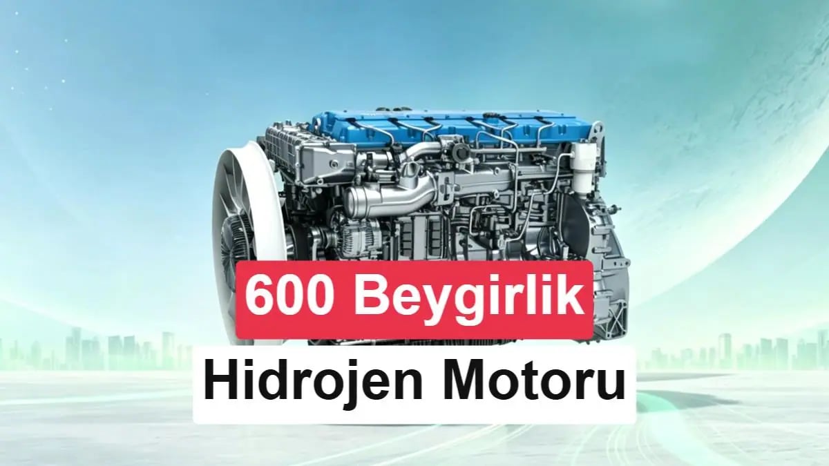 Sıfır Emisyon Devrimi: Çin'de 600 Beygir Güçlü Hidrojen Motor Mirası