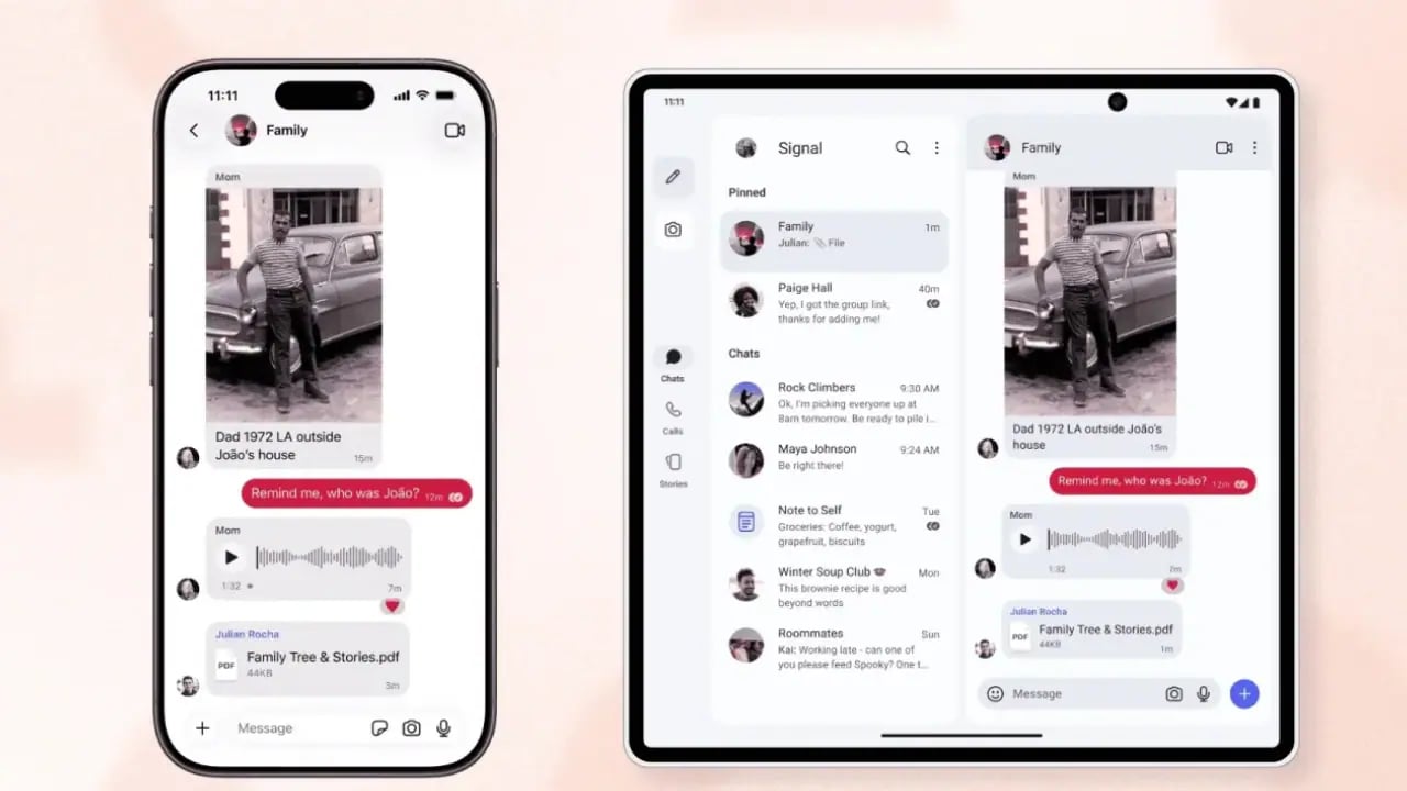 Signal iPhone Kullanıcılarına Çoklu Cihaz Konforunu Sundu