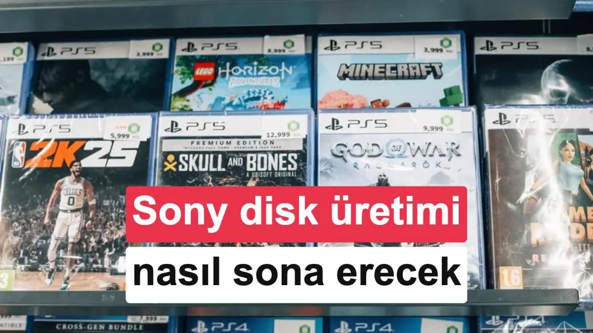 Sony PlayStation Disk Dönemine Son Veriyor: Kritik İstisna Açıklandı