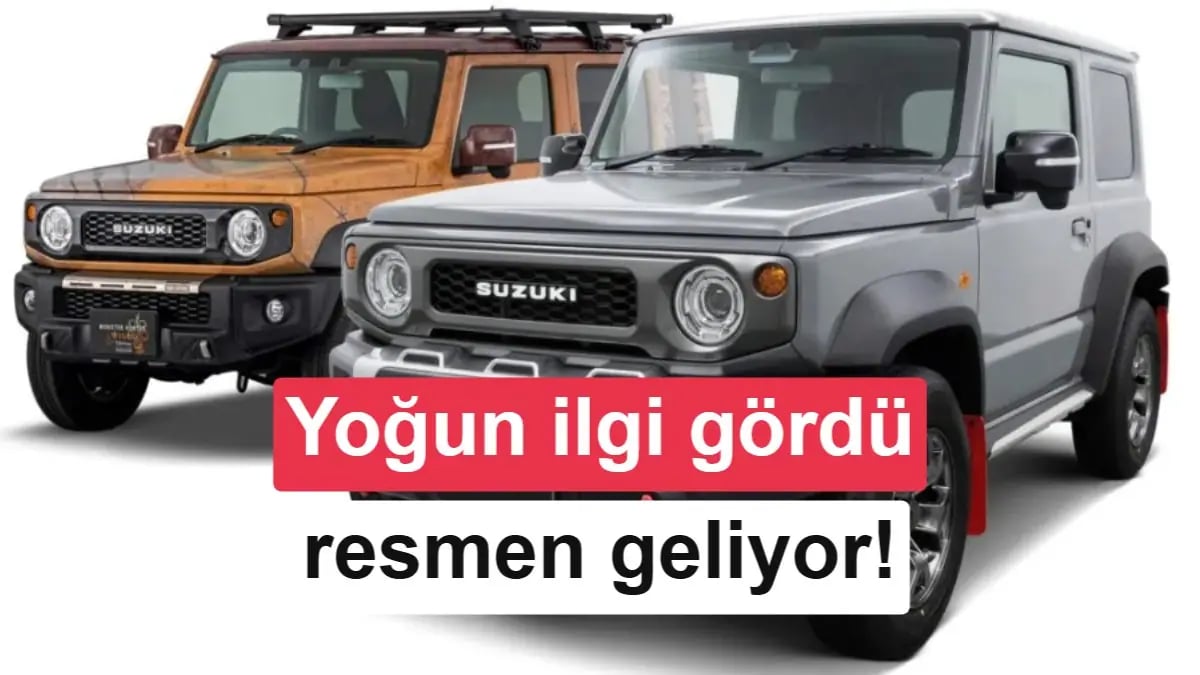 Suzuki Jimny Adrenalin Versiyonu Satışta