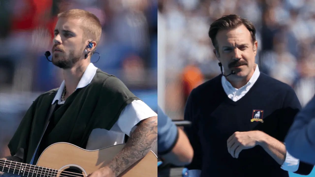 Ted Lasso'dan Justin Bieber'a Sıcak Taktik: Dünya Kupası Devre Arası Şovunda Efsane Anlar Yaşandı