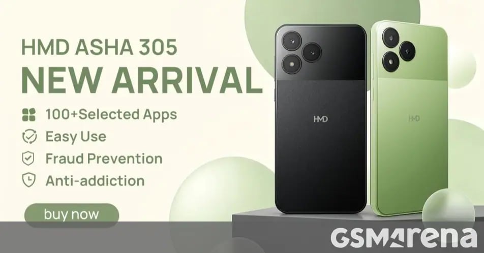 Tekrarlayan Özelliklerle Pazara Dönüyor: HMD Asha 305 Açık Kaynak Android Deneyimi Sunuyor