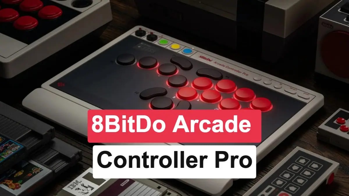Tuş Kilidiyle Profesyonellik Buluyor: 8BitDo Arcade Controller Pro Tanıtıldı