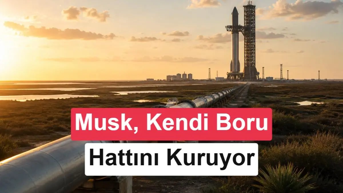 Uzayın Geleceği İçin Dev Adım: SpaceX Kendi Boru Hattını Kuruyor