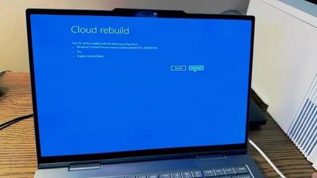 Windows 11'in Kurtarıcı Özelliği: Cloud Rebuild Geliyor