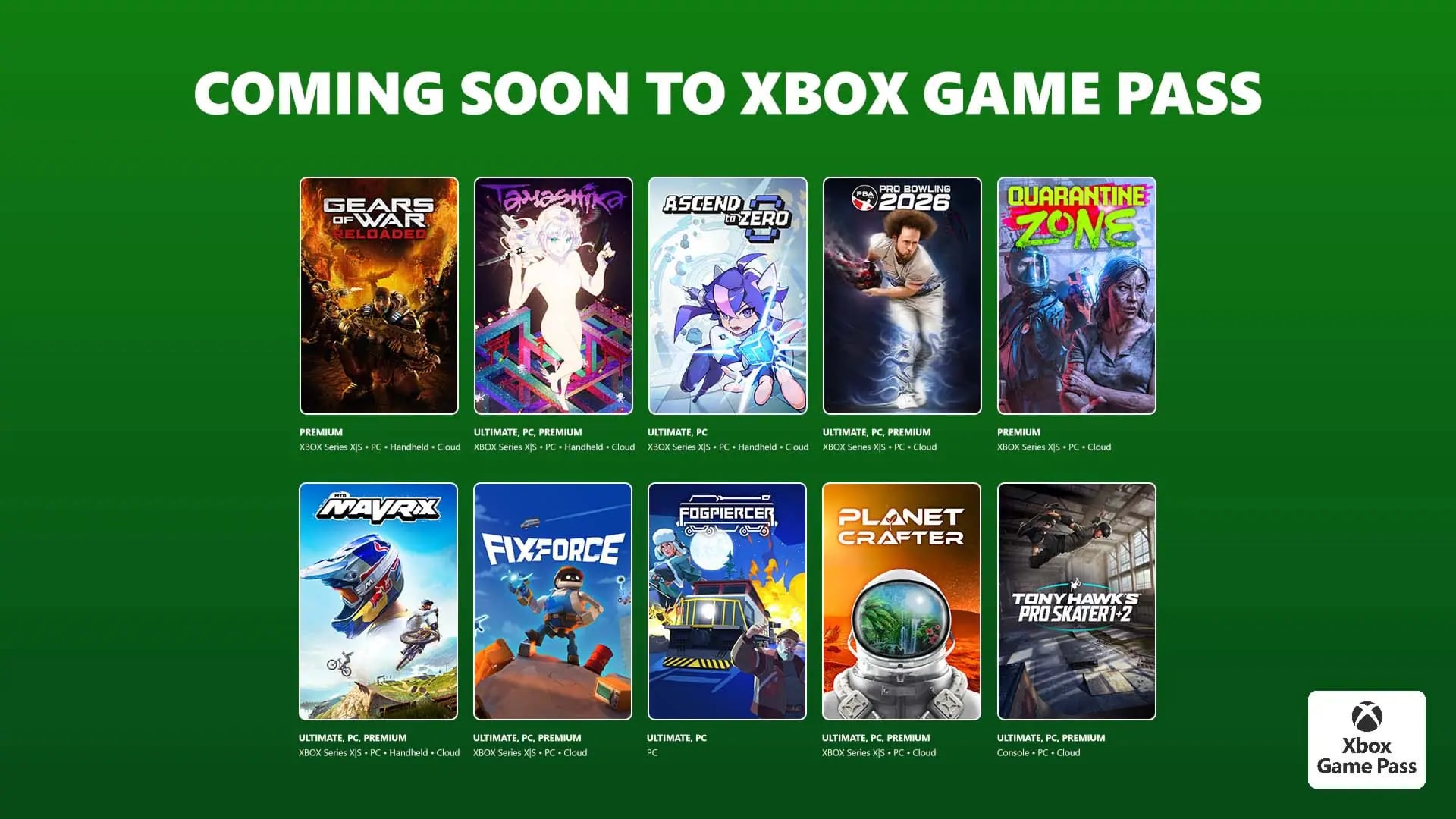 Xbox Game Pass Kütüphanesi Zirvede: Yeni Oyunlar Geliyor!