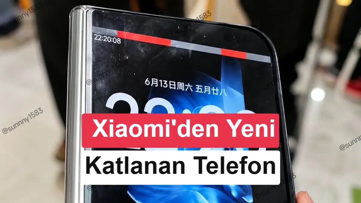 Xiaomi'nin Katlanabilir Yeni Amiral Gemisi Sızdı: Mix Fold 5 Geliyor