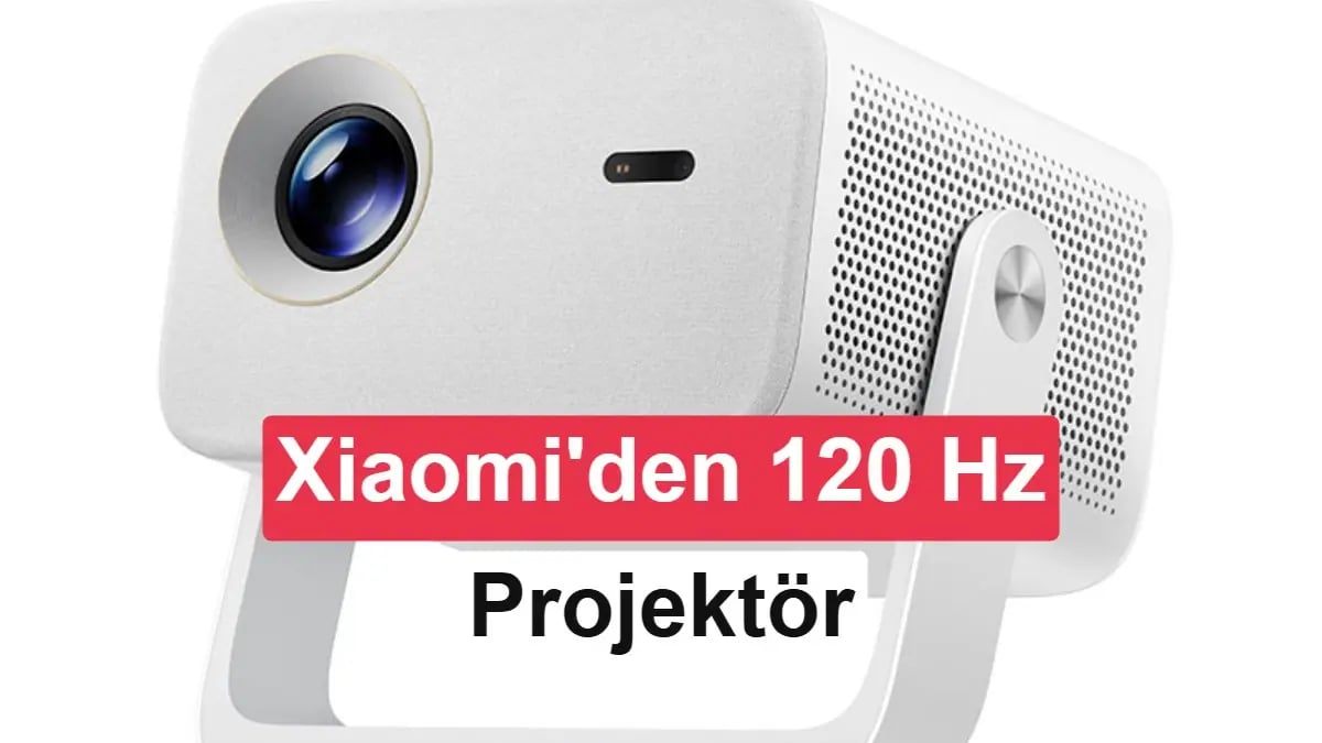 Xiaomi'nin Oyuncu Projektörü Rekoru: 120 Hz ve Tam Ton Deneyimi