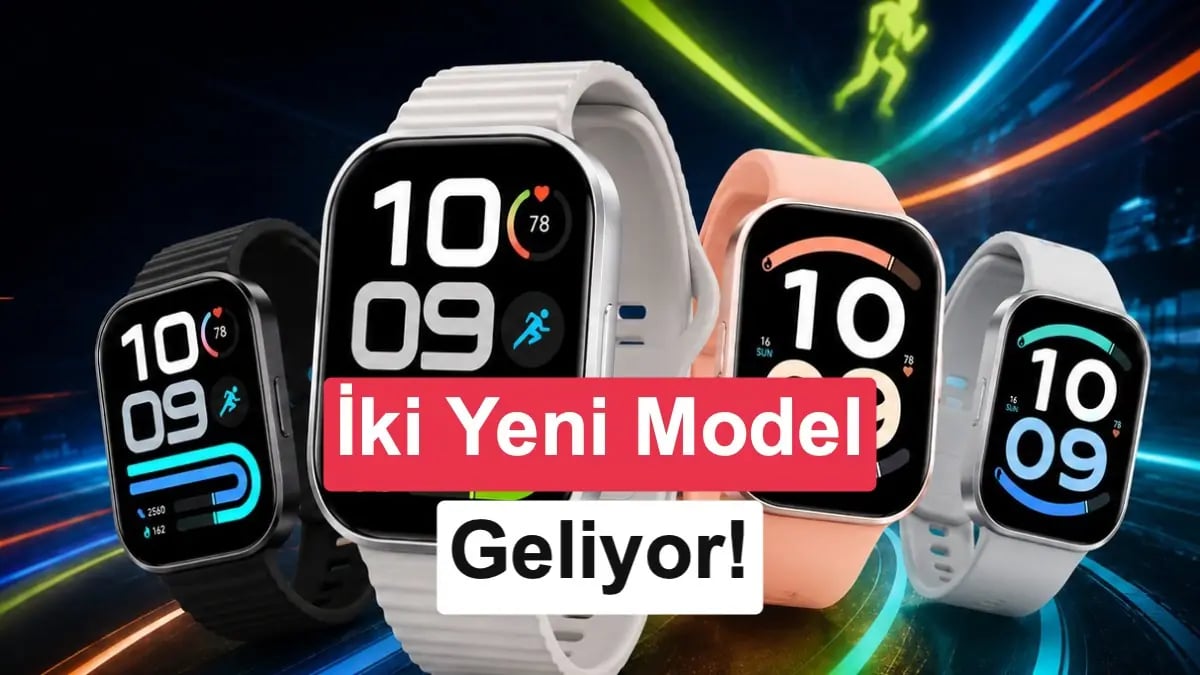 Xiaomi'nin Yeni Fiyat/Performans Akıllı Saatleri Geliyor