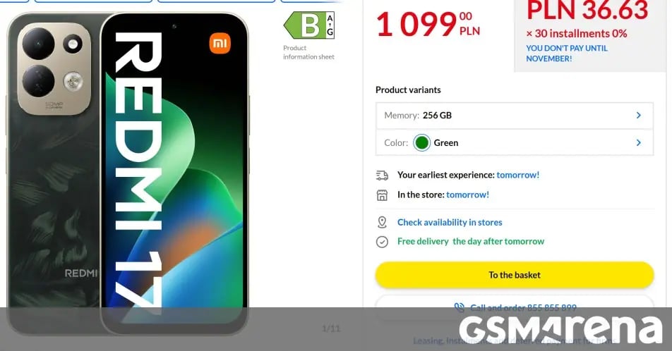 Xiaomi Redmi 17 Avrupa'da Gizemli Fiyatlarla Göründü