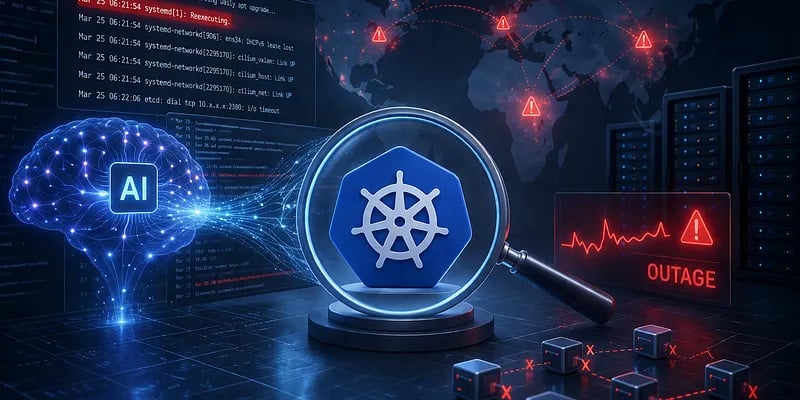 Yapay Zeka Büyük Sorunu Buldu: Kubernetes Kesintisinin Derin Nedenine Ulaştık