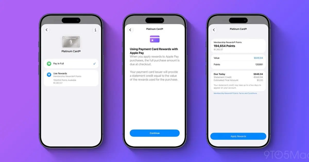Apple Pay ve American Express Puanları Buluşuyor