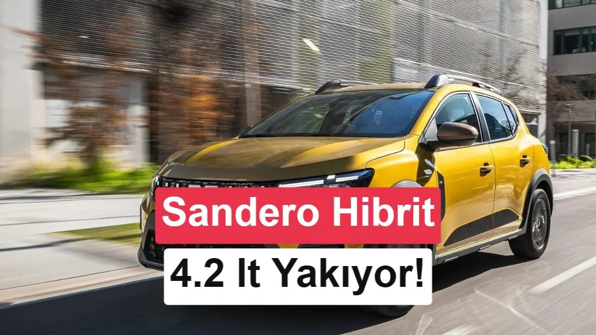 Avrupa Satışların Zirvesine Hibrit Güç: Yeni Dacia Sandero 155 İle Yakıt Tasarrufu Sunuyor