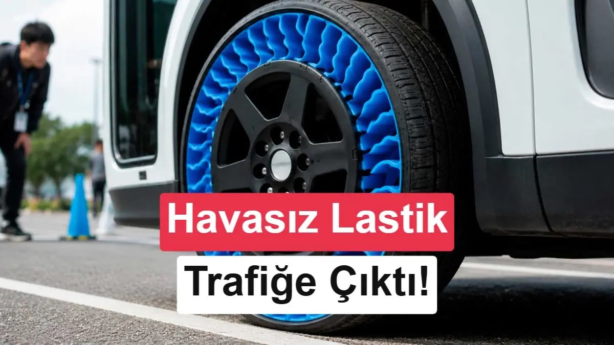 Bridgestone'dan Dev Hamle: Havaya Muhtaç Olmayan Lastikler Yayında