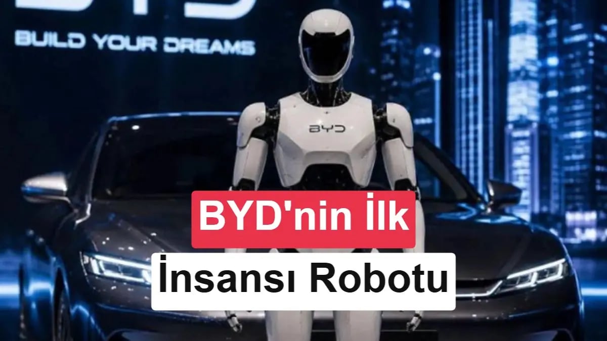 BYD'nin İlk İnsansı Robotu Ortaya Çıktı: Xiao Di Seri Üretime Hazırlanıyor