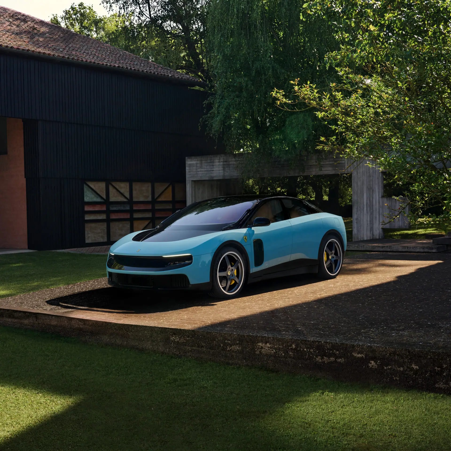 Ferrari Luce Şoku: Tarihi Modelini Elektrikli Bir Canavarla Tanıştırıyor