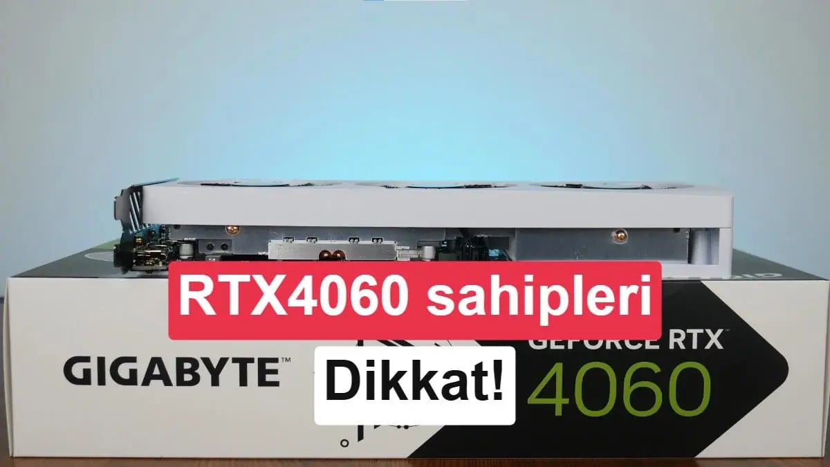 Gigabyte RTX 4060'da Kritik Hata: PCB Yanıyor, Güç Devresinde Dengesizlik Var