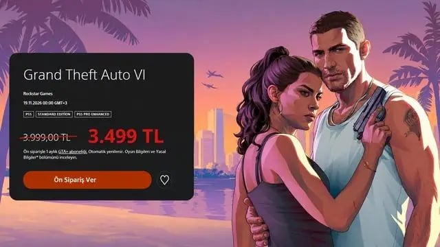 GTA 6'ya Beklenmedik Fırsat: Ödemeyi Daha Az Harcayacaksınız!