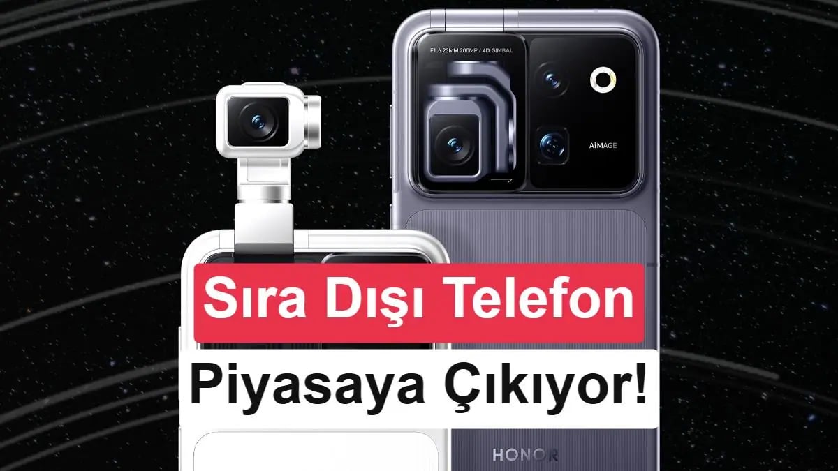 Honor Robot Phone Geliyor: Cep Telefonunda Sinema Teknolojisi Devrimi