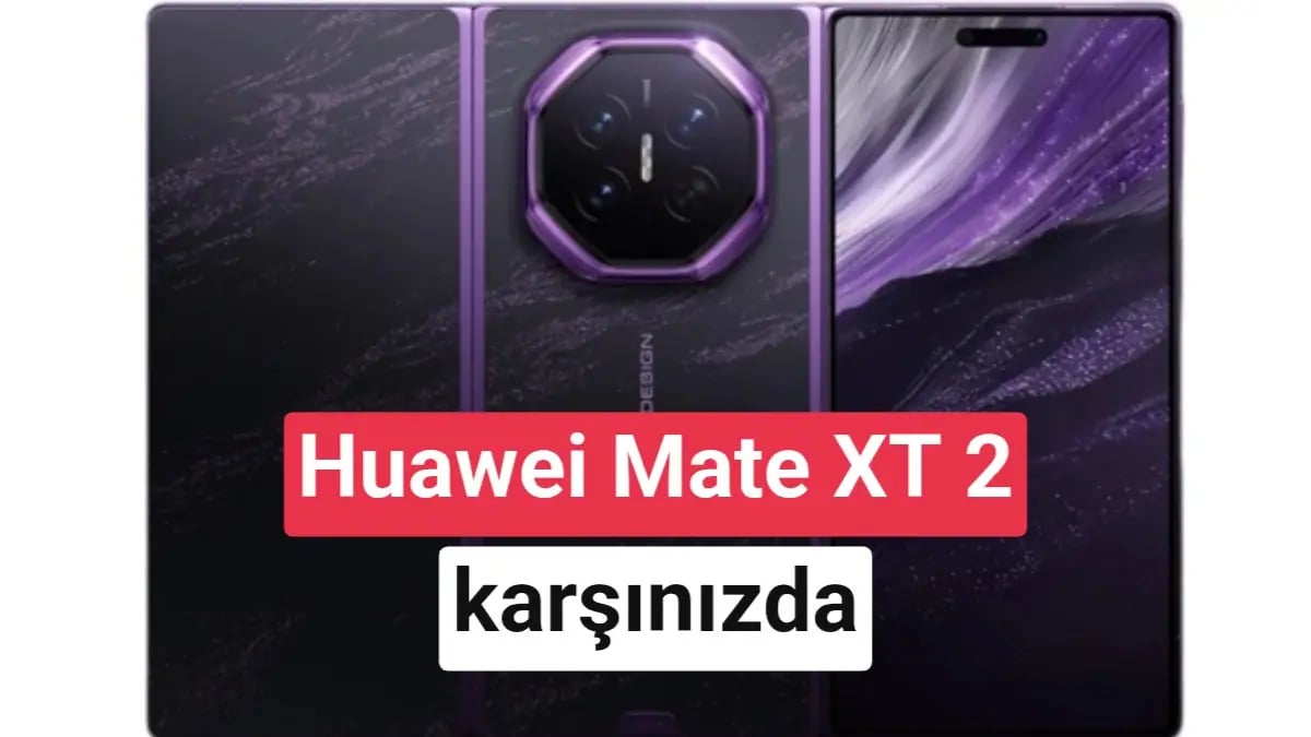 Huawei Mate XT 2, U şeklinde katlanma tasarımıyla görücüye çıktı