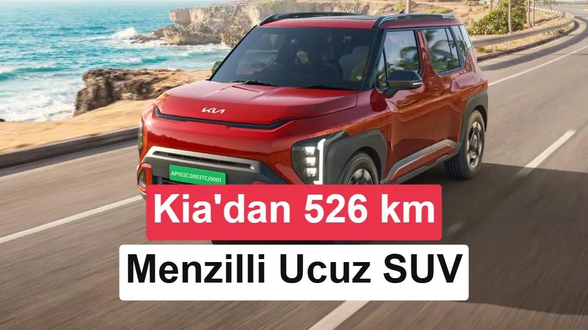 Kia Syros EV'de Dev Atılım: 526 Kilometre Menzil ve Cömert Donanım