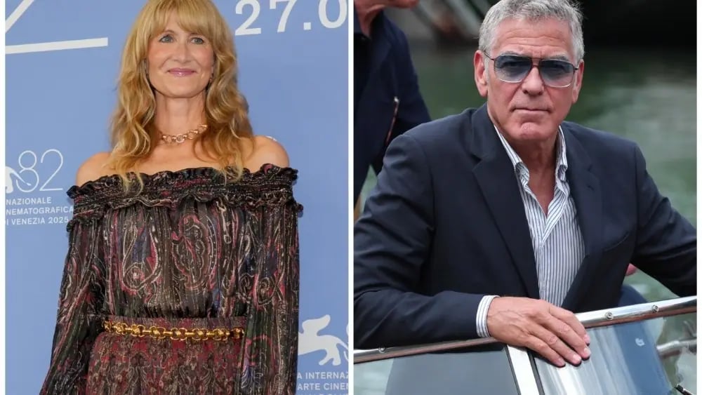 Laura Dern, George Clooney'e Venedik'te Yaşam Boyu Başarı Altın Aslanı'nı Takdim Edecek